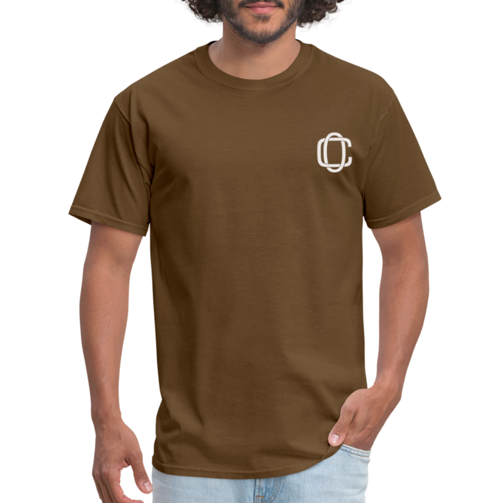 Classic1John2:15 dark  T-Shirt - brown