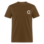 Classic1John2:15 dark  T-Shirt - brown