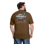 Classic1John2:15 dark  T-Shirt - brown