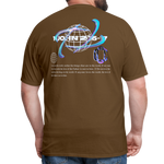 Classic1John2:15 dark  T-Shirt - brown