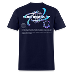 Classic1John2:15 dark  T-Shirt - navy