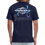 Classic1John2:15 dark  T-Shirt - navy