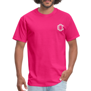 Classic1John2:15 dark  T-Shirt - fuchsia