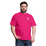 Classic1John2:15 dark  T-Shirt - fuchsia