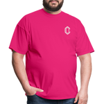 Classic1John2:15 dark  T-Shirt - fuchsia