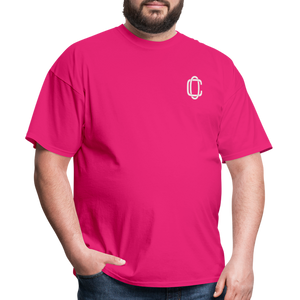 Classic1John2:15 dark  T-Shirt - fuchsia