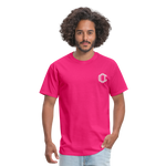 Classic1John2:15 dark  T-Shirt - fuchsia