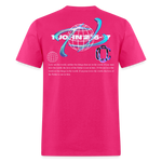 Classic1John2:15 dark  T-Shirt - fuchsia
