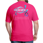 Classic1John2:15 dark  T-Shirt - fuchsia