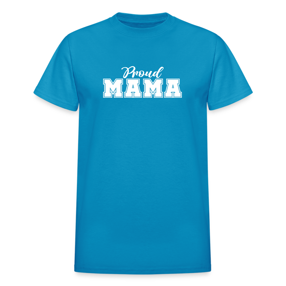 Proud Mama - T-Shirt - turquoise