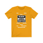 Black Live Matter - Unisex  Short Sleeve Tee