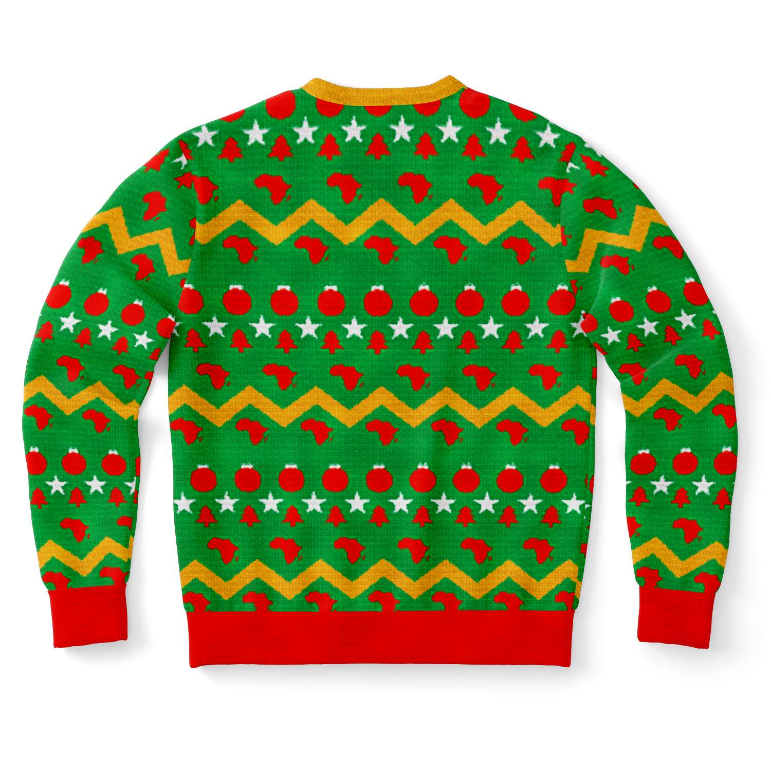 Ugly Sweatshirt - All I want for Christmas is Ghana Jollof -1