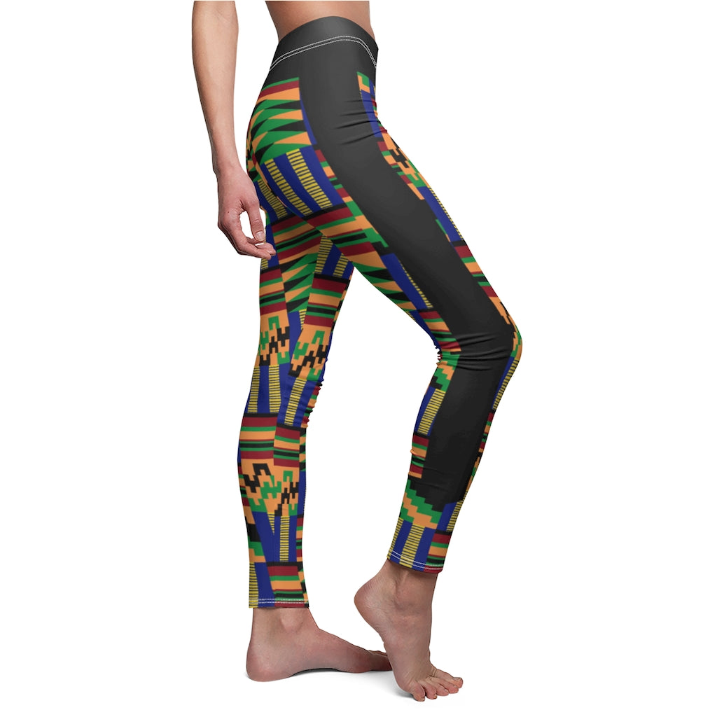 Akwaaba Kente II Casual Leggings