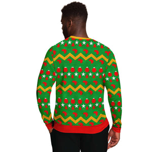Ugly Sweatshirt -All I want for Christmas is Nigerian Jollof Rice - 2