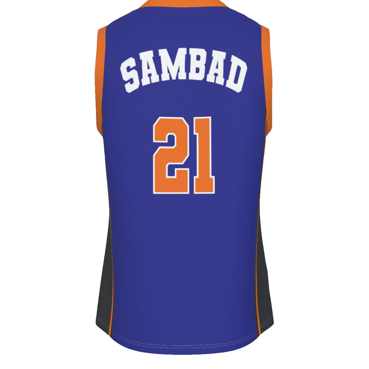 Custom NY BBALL Jersey - SamBad