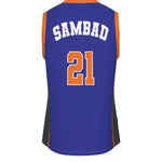 Custom NY BBALL Jersey - SamBad