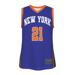 Custom NY BBALL Jersey - SamBad