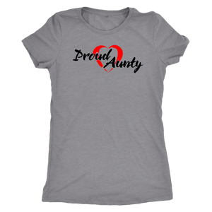 Proud Aunty Love - Relaxed Fit - BlackFont