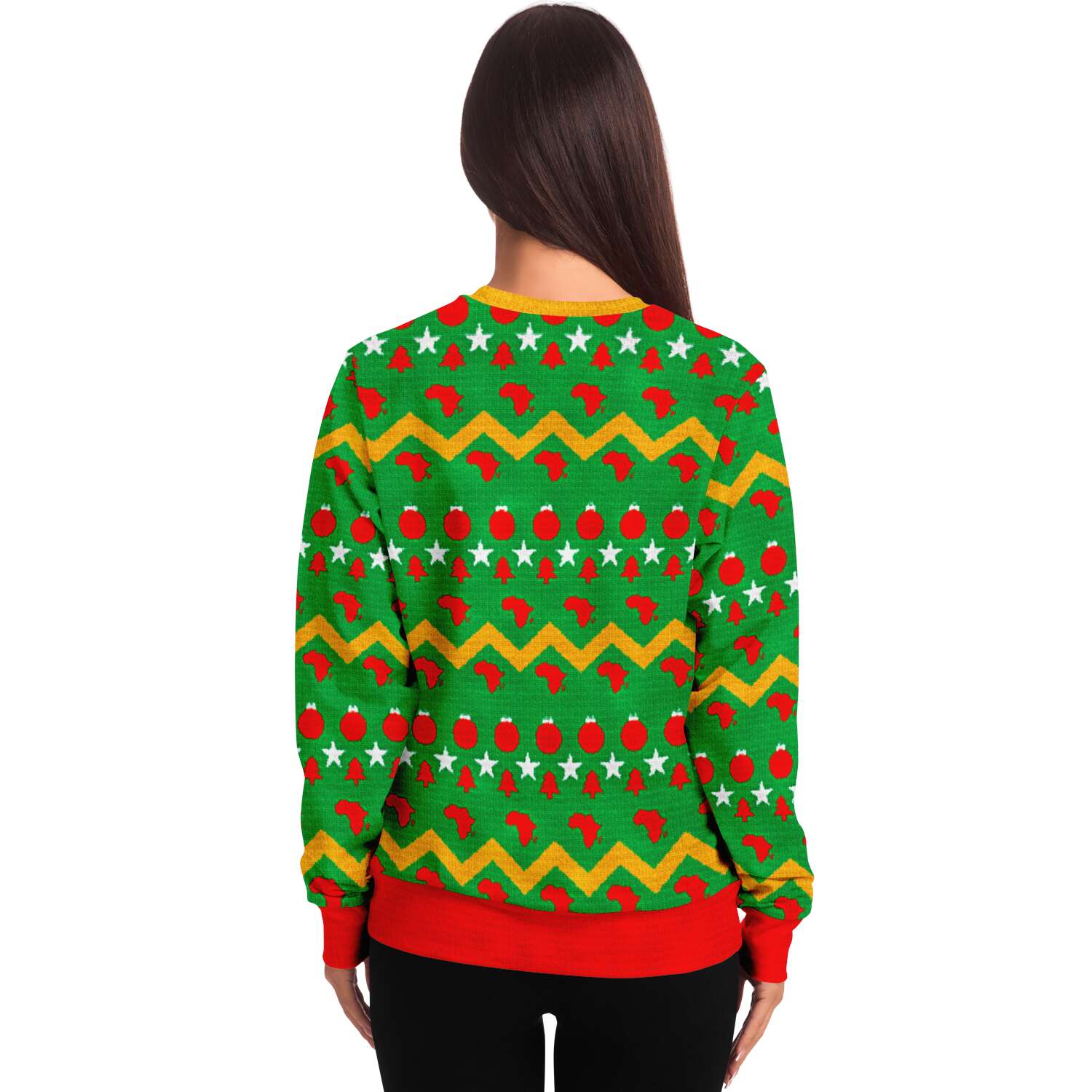 Ugly Sweatshirt - All I want for Christmas is Jollof Rice -2