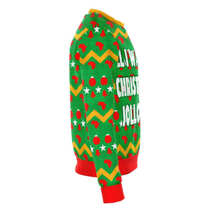 Ugly Sweatshirt - All I want for Christmas is Jollof Rice -2