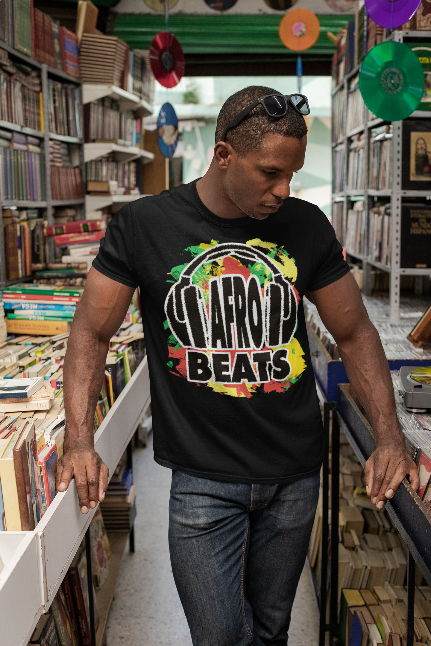 Afrobeats -Headphones Unisex T-Shirt