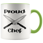 Proud Chef Accent Mugs