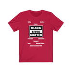 Black Live Matter - Unisex  Short Sleeve Tee