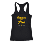 Survival of the Fittest by Upscale Fitness - Ladies - Racerback Tank
