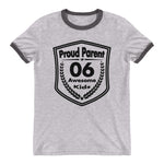 Proud Parent of 6 Awesome Kids - Ringer T-Shirt