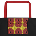 Ankara Fabric Style 1 Beach Bag