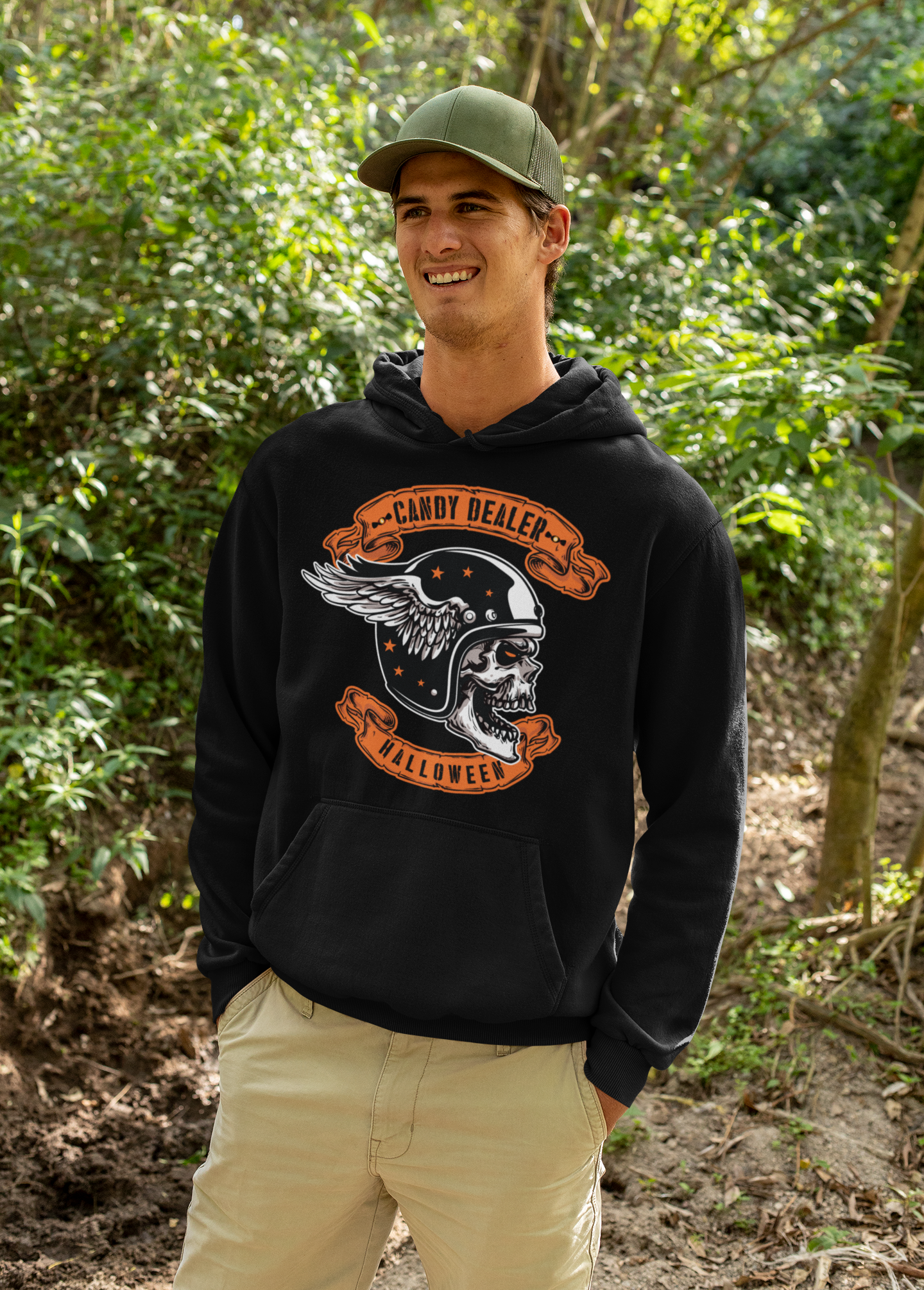 Halloween Candy Dealer - Heavy Blend Adult Hoodie