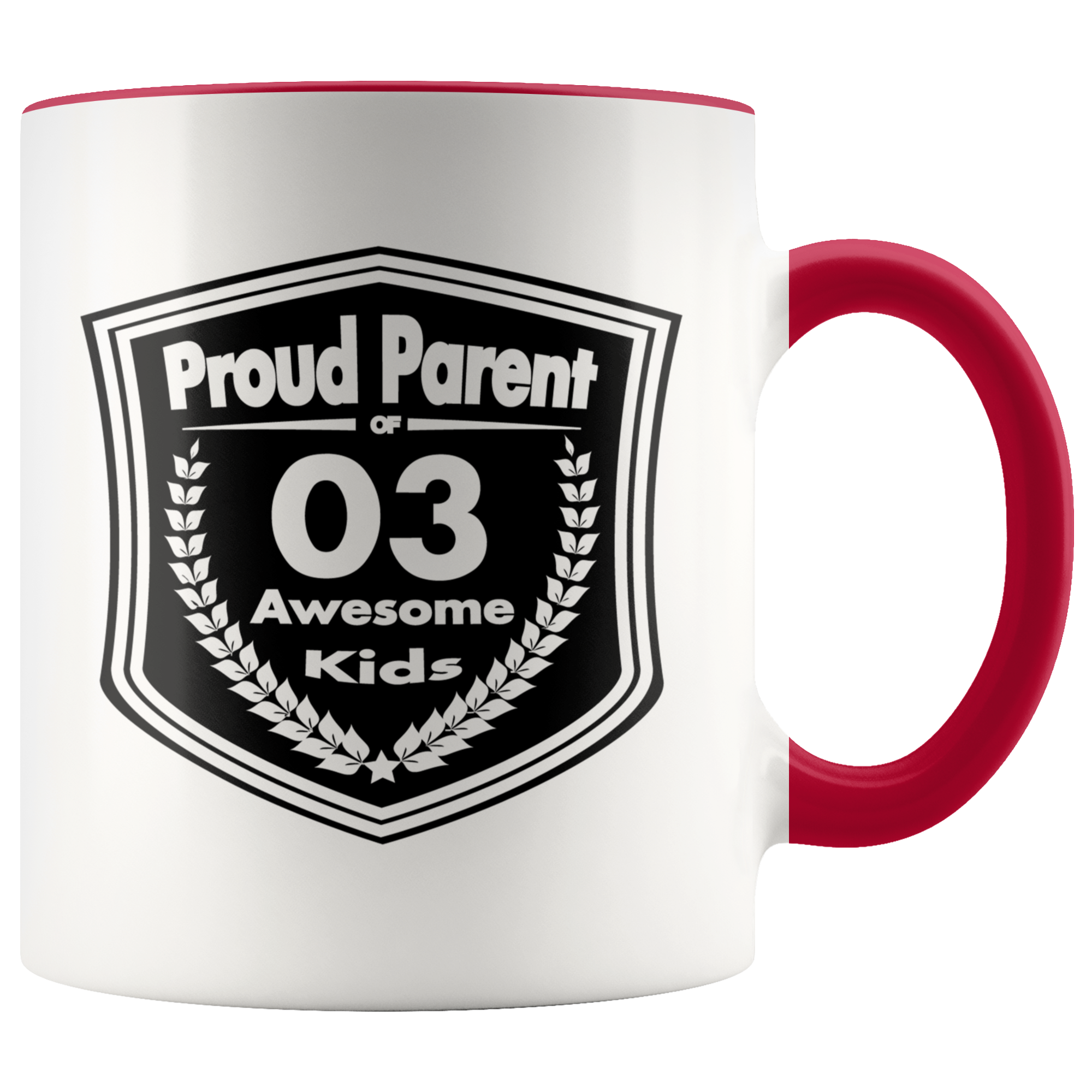 Proud Parent of 3 Awesome Kids - Mug