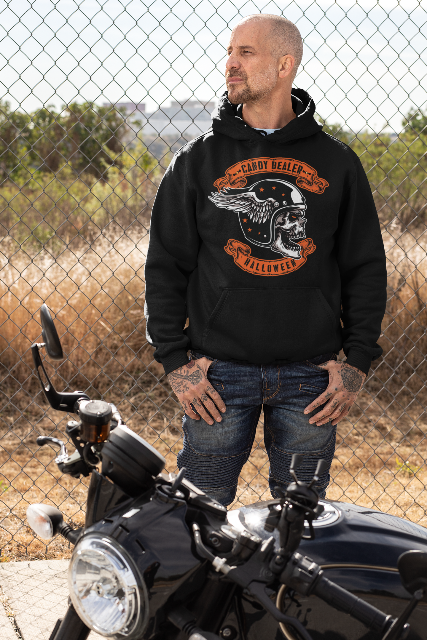 Halloween Candy Dealer - Heavy Blend Adult Hoodie