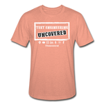 TE Uncovered  - Unisex Heather Prism T-Shirt - heather prism sunset