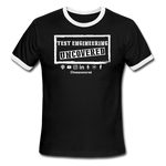 TE Uncovered Ringer T-Shirt -Black/White - black/white