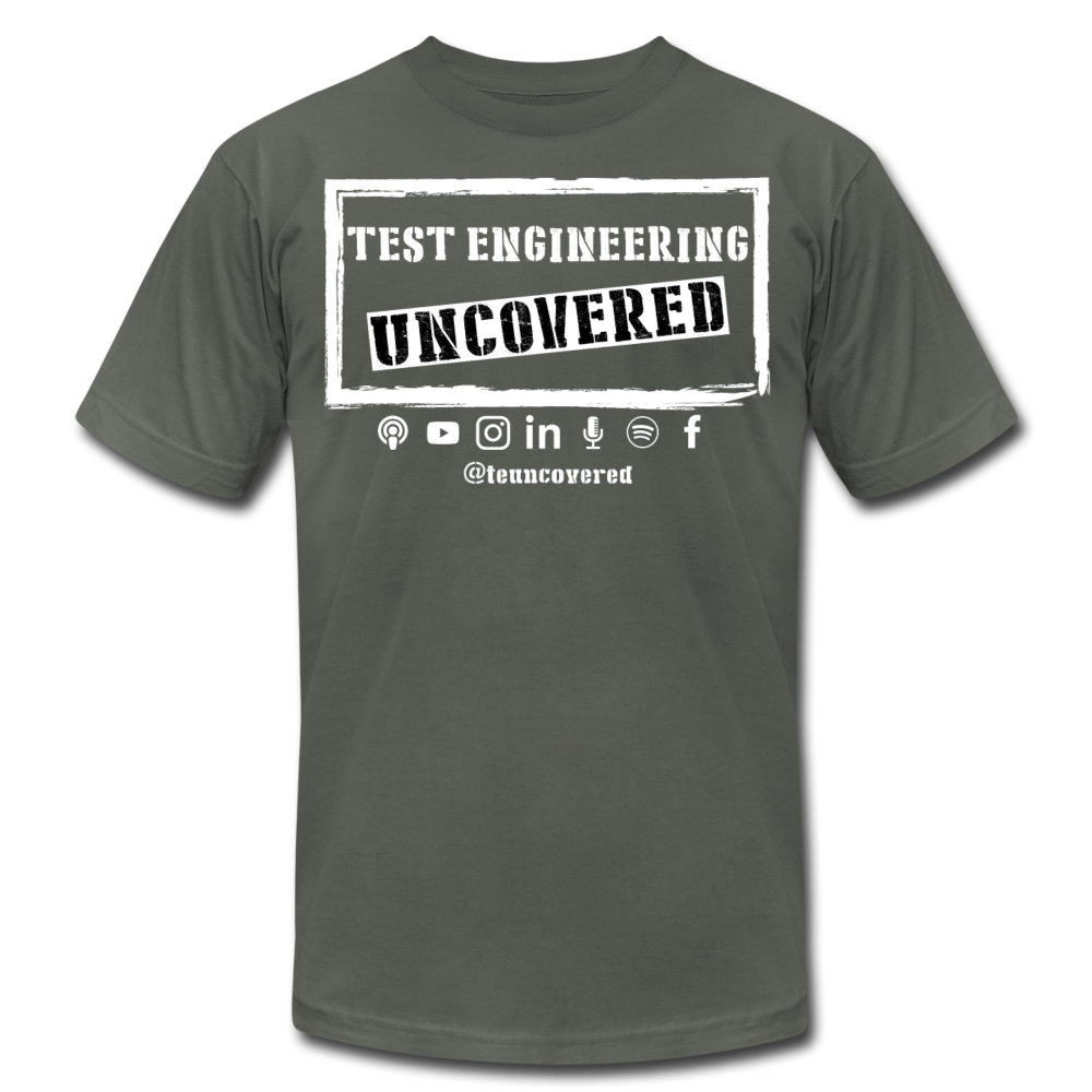 TE Uncovered - Unisex T-Shirt - asphalt
