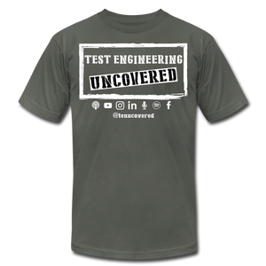 TE Uncovered - Unisex T-Shirt - asphalt