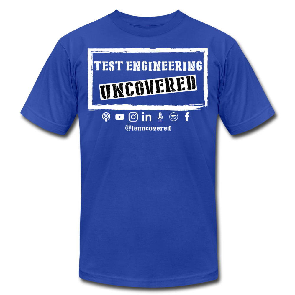 TE Uncovered - Unisex T-Shirt - royal blue