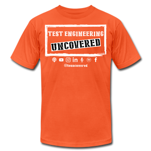 TE Uncovered - Unisex T-Shirt - orange