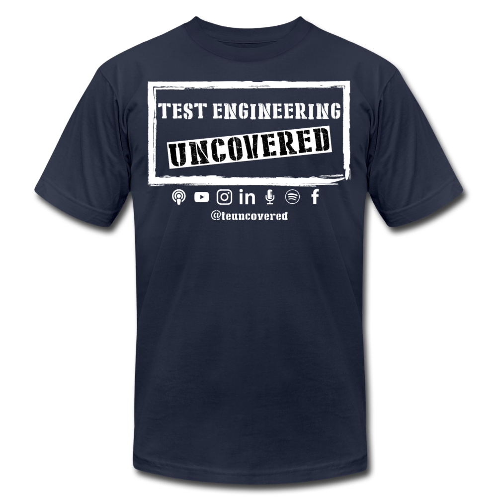 TE Uncovered - Unisex T-Shirt - navy