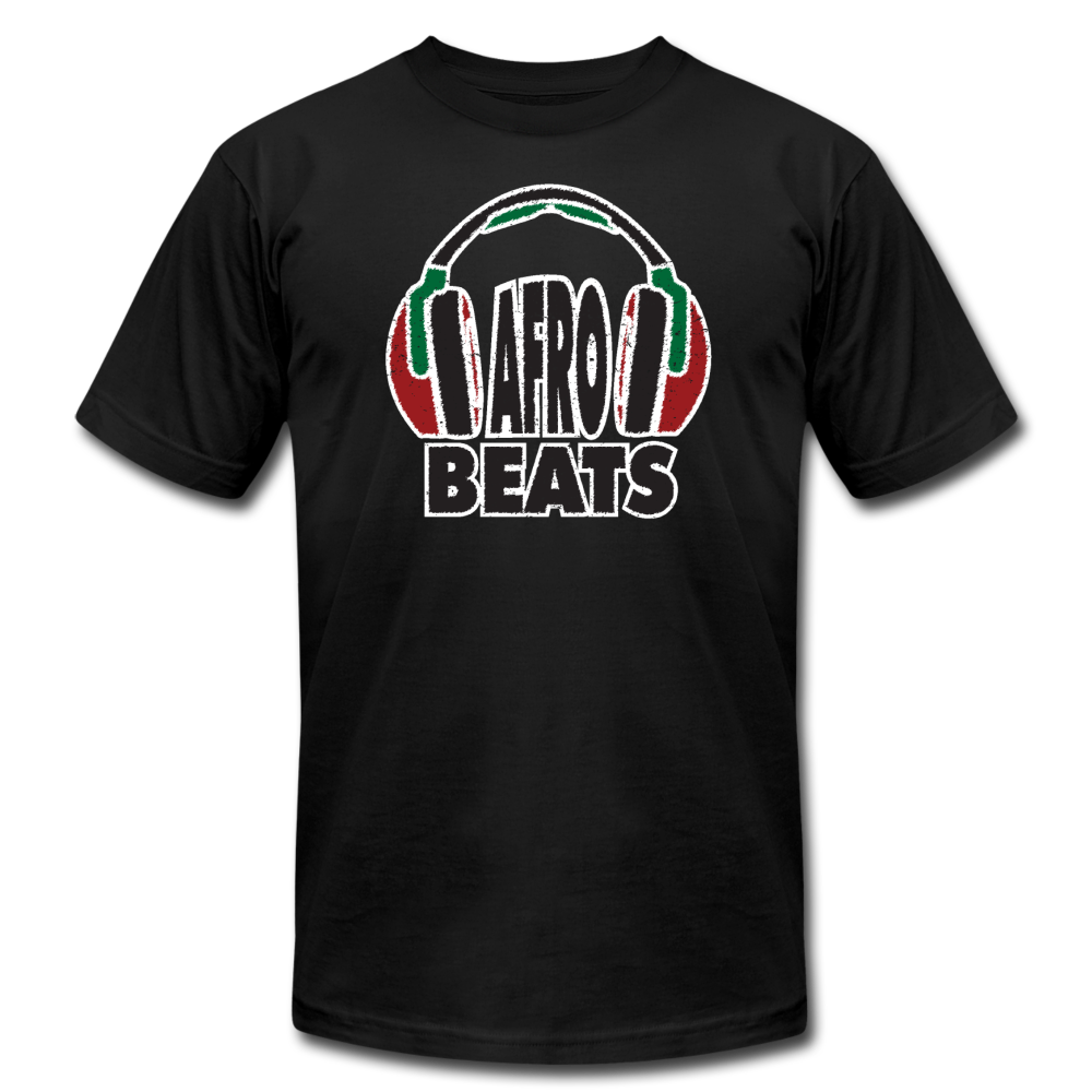 Afrobeats -Headphones Unisex T-Shirt - Vintage - black