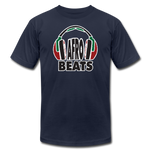 Afrobeats -Headphones Unisex T-Shirt - Vintage - navy