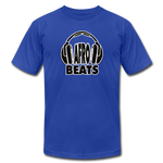 Afrobeats -Headphones Unisex T-Shirt - BW - royal blue