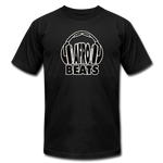 Afrobeats -Headphones Unisex T-Shirt - BW - black