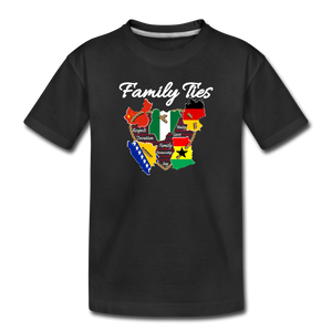Toddler Premium T-Shirt designed for Iffy - black