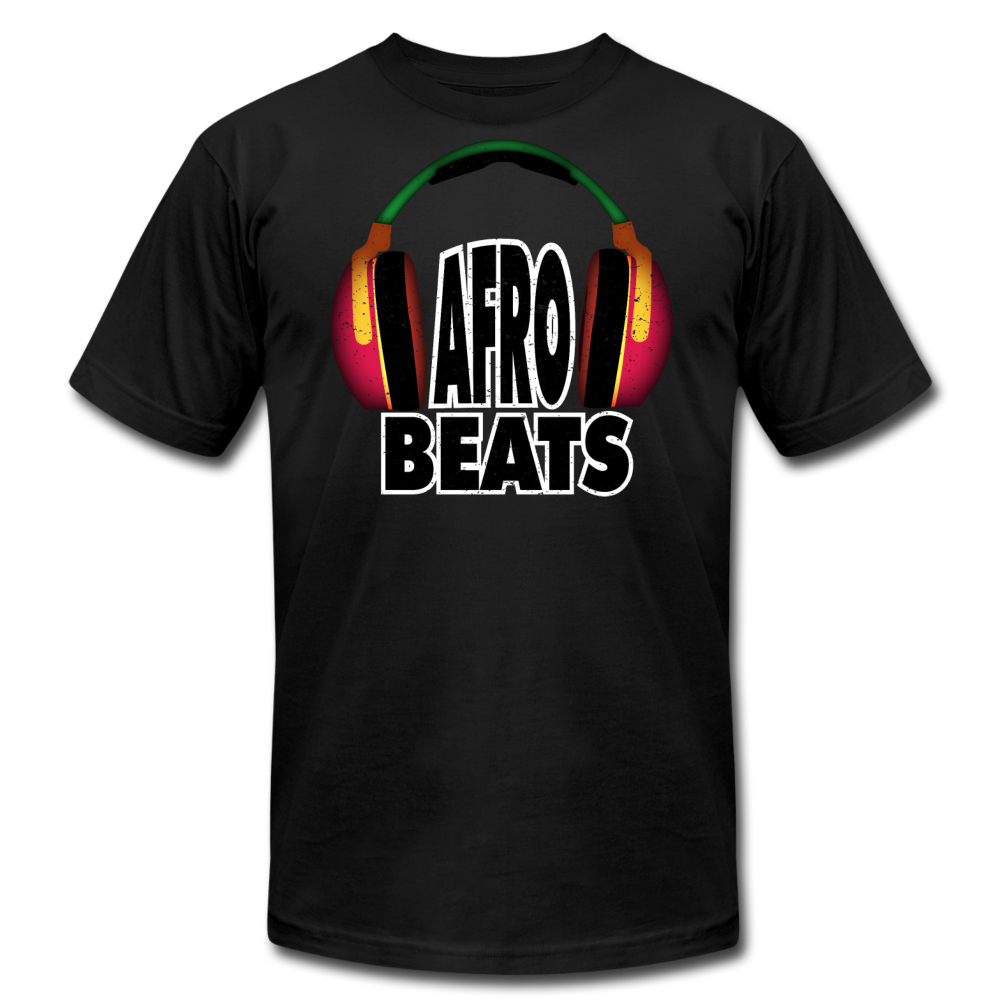 Afrobeats -Headphones Unisex T-Shirt - black