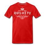 Royalty (Unisex) T-Shirt - BlackDesign - red