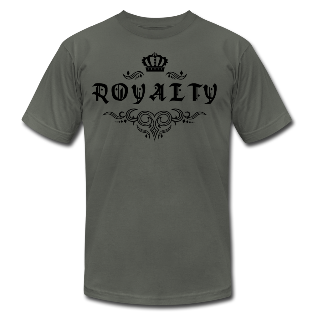 Royalty Unisex Jersey T-Shirt -Black - asphalt