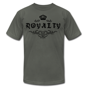 Royalty Unisex Jersey T-Shirt -Black - asphalt