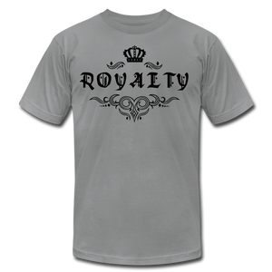 Royalty Unisex Jersey T-Shirt -Black - slate